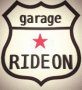 garage RIDE★ON