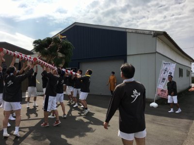 縁起物　- 町内会のお祭り・御神輿