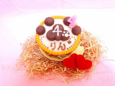 ◆ぷっくり肉球ケーキpremium◆犬用ケーキ猫用ケーキペット用ケーキ犬用おやつ