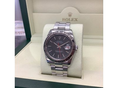 【腕時計】ロレックス ROLEX 116264 ターノグラフ 黒 M番 お買取りさせていただきました