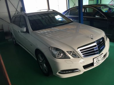 E350レンタカー（W212ステーションワゴンレンタカー）空車ございます。即日配車可能！