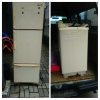 厚別区厚別中央にて　リサイクル法家電　冷蔵庫の回収処分　札幌市便利屋タクミ