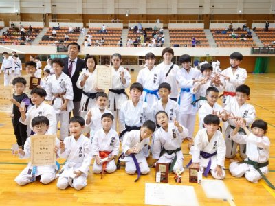 高崎市少年空手道大会  結果 (浜川体育館)