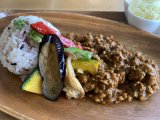 大豆ミートのキーマカリー