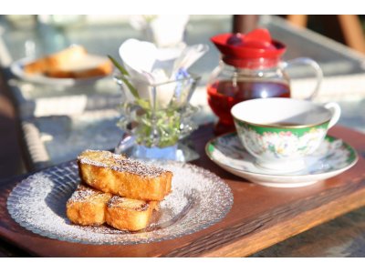 天然酵母パン　サニーハウスさんのカフェ