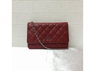 【シャネル】キャビアスキン チェーンウォレット お買取しました!