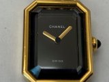 シャネル プルミエール クオーツ腕時計 不動でしたが高価買取りさせて頂きました。 電池切れ腕時計はそのままお持ち下さい!