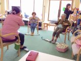 傘を使って~☆
