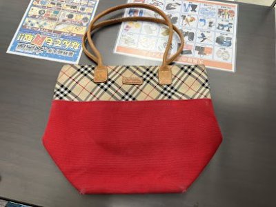 バーバリー ハンドバッグ ご売却いただきました。