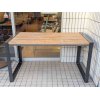 【オーダーメイド家具】パイン古材無垢×アイアンのテーブル が入荷しました【目黒区・無垢材・出張買取】resale loop