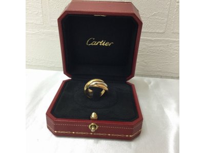 【カルティエ】トリニティ　3連リングをご売却いただきました！