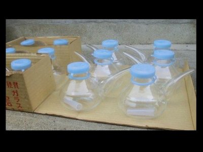 レトロ　ガラス製　薬呑み/吸い飲み　花入にも最適！