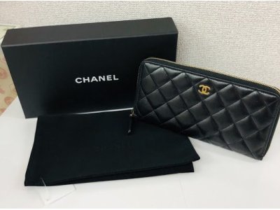 シャネルマトラッセ長財布お買取致しました!