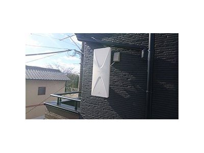 糸島の美咲が丘でアンテナの取り替え工事