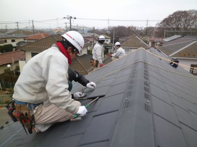 パナソニック製太陽光発電工事⑥