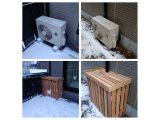 南区澄川にて室外機カバー取り付け 札幌市 便利屋タクミ