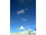 自宅工房から眺めた沖縄県の青い空