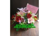 This is a  birthday arrangement order  delivery to Sha Tin，New Territories , Hong Kong
