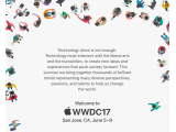 アップルWWDC 2017開発者大会時間決定 今年また開催地を交換した