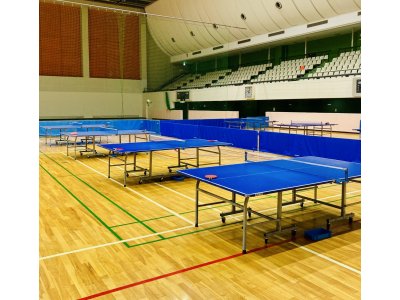 明石中央体育会館の卓球教室