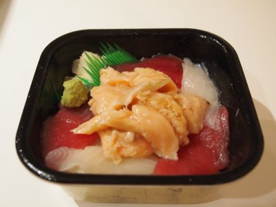 1/10（月）の日替わり丼 ◆①大トロサーモン＆真鯛＆マグロ丼◆