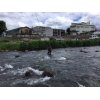 本日水量落ち着き　釣り可能です。