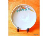 冬の花:椿図飾り皿