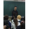 松尾選手　第一学院高等学校で講演