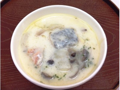 北海道焼き鮭シチュー
