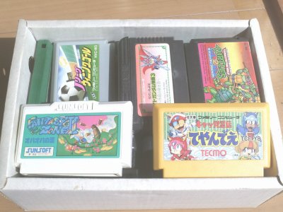 本日の仕入れ「ファミコンソフト24本」