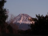 今朝の富士