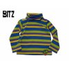 【BIT'Z】ビッツ ボーダーハイネックシャツ(Ｂ406102)80.90.95.100.110.120【2012秋冬】
