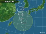 台風１２号