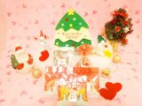 ◆犬用クリスマスギフト・Xmasギフト　フェルトツリー・ペット用クリスマスギフト