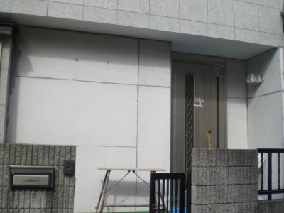 玄関アプローチ改修工事②