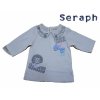【SERAPH】セラフ　レースプリント七分丈長シャツ　(S110632)【2012春】