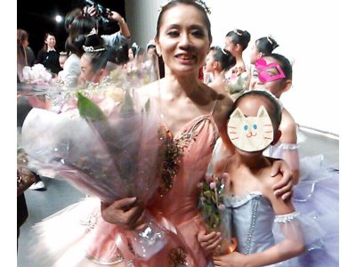 まさかの親子共演