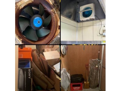 札幌市厚別区もみじ台にてお掃除と不用品の回収