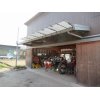 1/6【簡易屋根でトラクターの労わり実施】