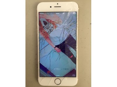 iPhone6ガラス割れ修理