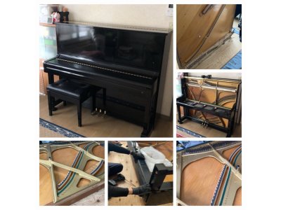 札幌市北区太平にてピアノ解体処分便利屋タクミ豊平区美園店