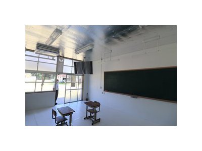 化学物質過敏症に苦しむ兄弟のために　小学校が特殊建材で専用教室