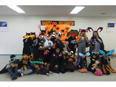 We had a Halloween party!!