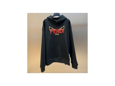 FENDI パーカー ロゴ サングラス ユニーク ファッション性高い フェンデイ