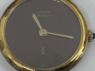 カルティエ ヴェルメイユ レディス腕時計 お買取りさせて頂きました