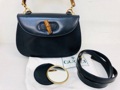 グッチ　バンブーハンドバッグ　GUCCI