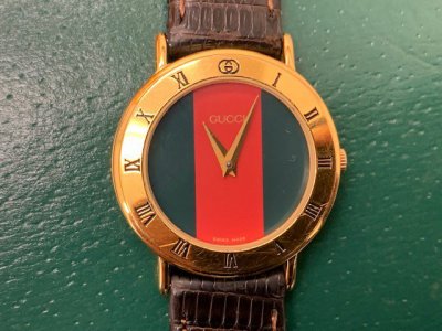 GUCCI グッチ クオーツ腕時計 3000.2.L 高額査定となりました