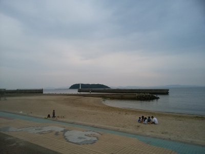 恵比寿海水浴場。