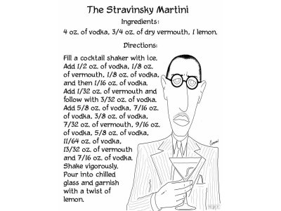 The Stravinsky Martini