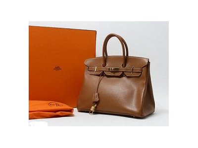 エルメス HERMES バーキン35 ゴールド金具 茶系 ハンドバッグ 市川駅 買取